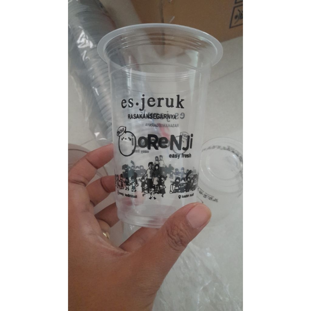 sablon gelas cup 16 oz starindo