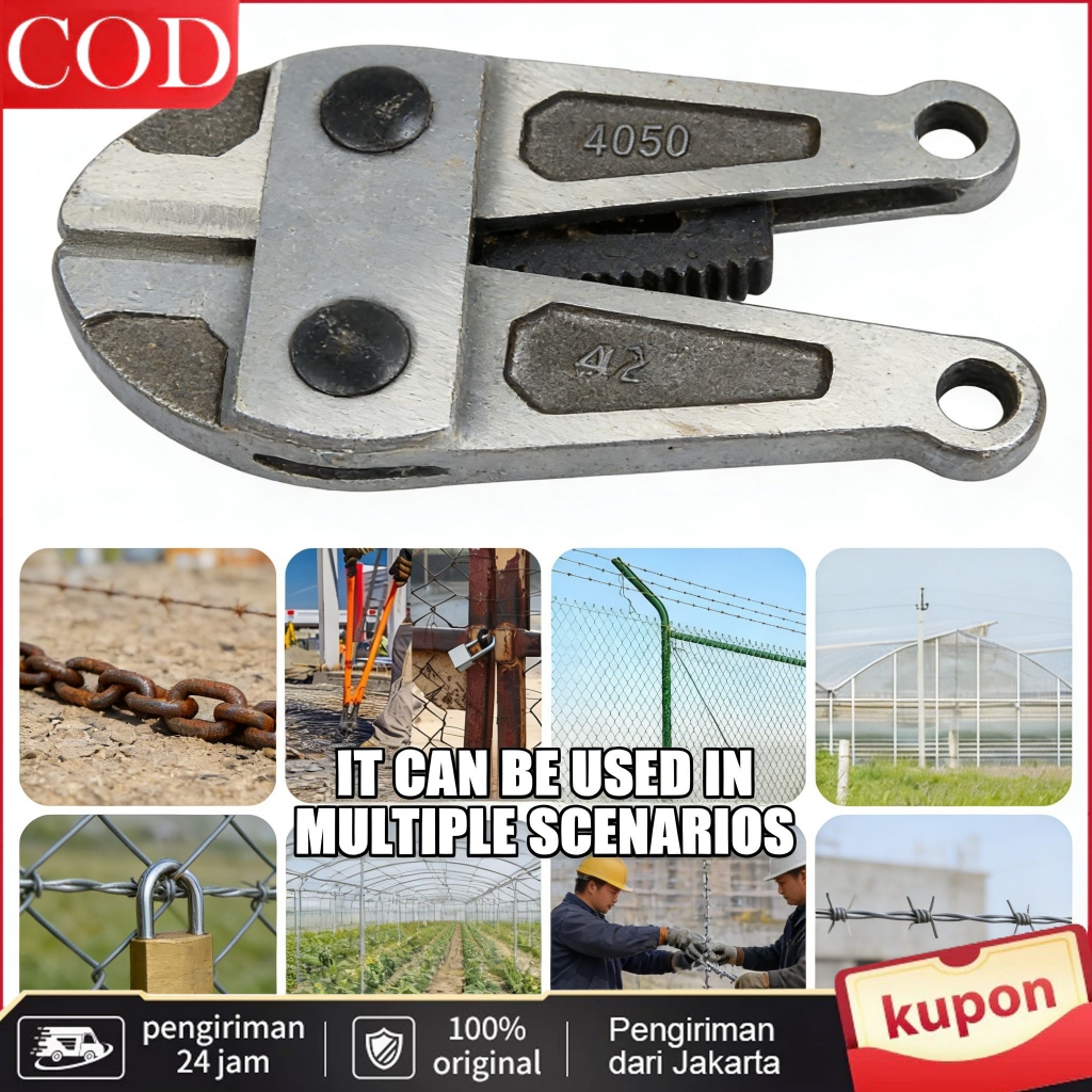 PHK Tang Potong Baja 42 Inch Industri, Potong Kawat/Rantai/Gembok/Kawat Baja