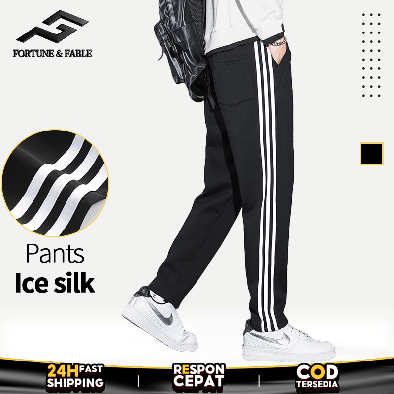 Celana Pria Kain Stretch Empat Sisi Celana Panjang Pria Casual Elastisitas Tinggi