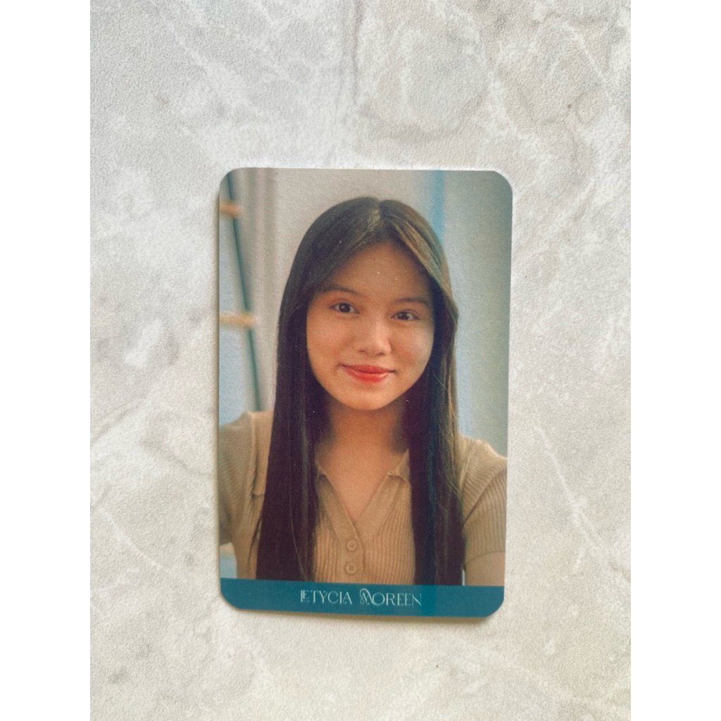 Photocard Letycia Moreen JKT48 a GAZE of DREAM JKT48 CALENDAR 2025
