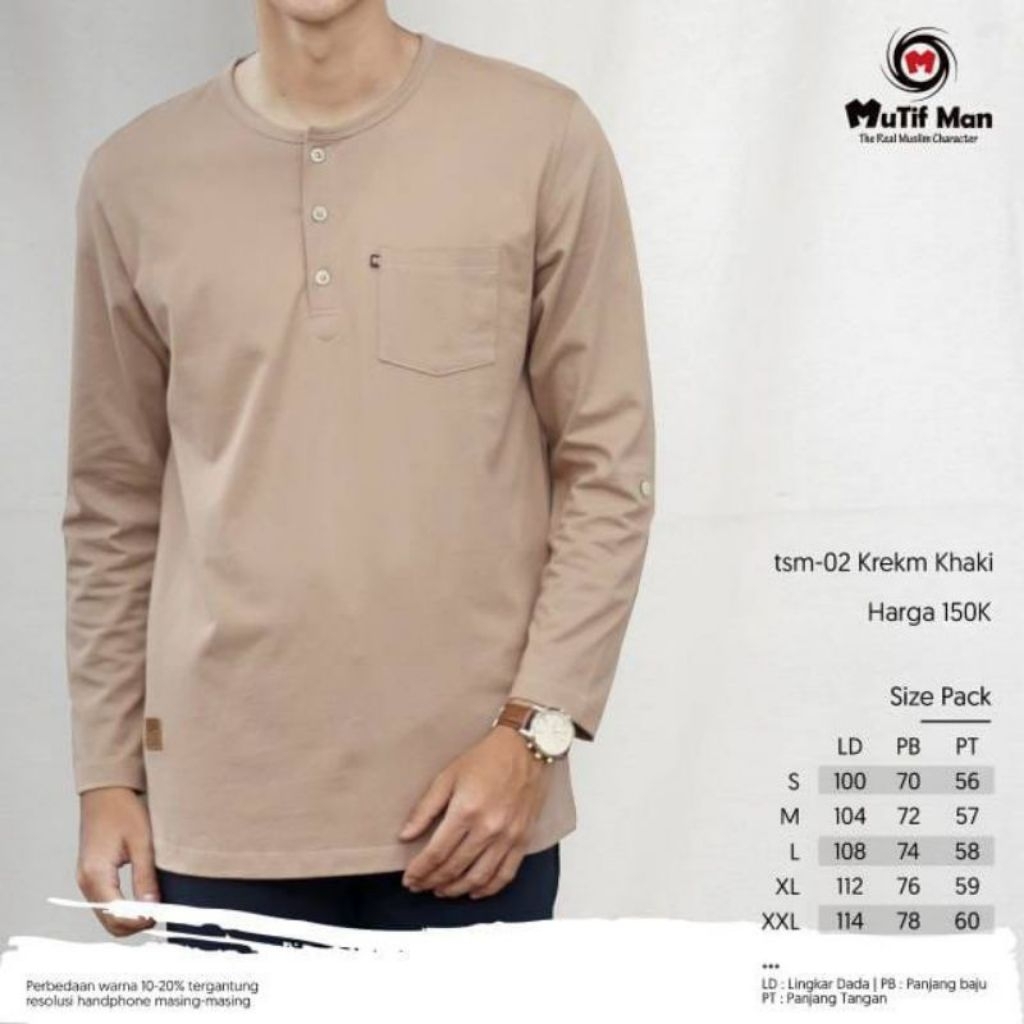 Mutif Man T-Shirt 02  Atasan pria bagus murah