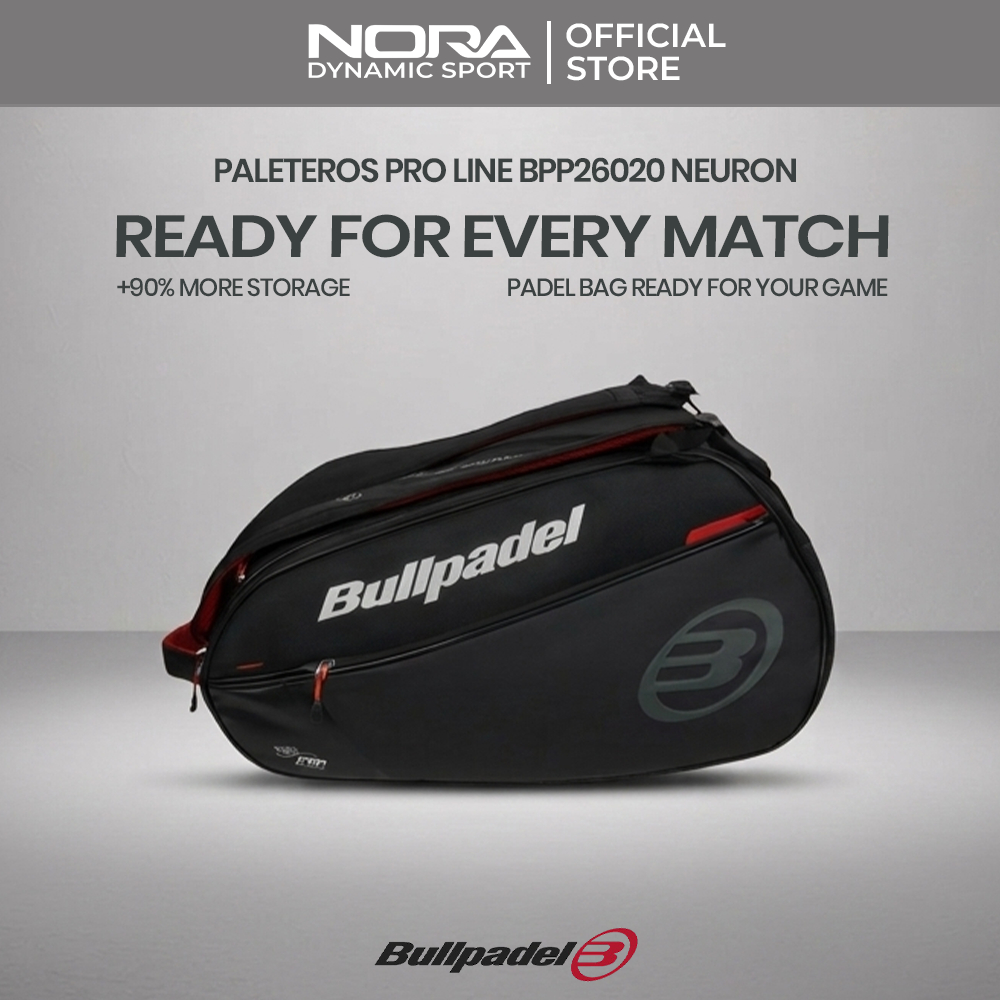 Bullpadel Bag Paleteros Pro Line BPP26020 Neuron Racket padel Nora Padel