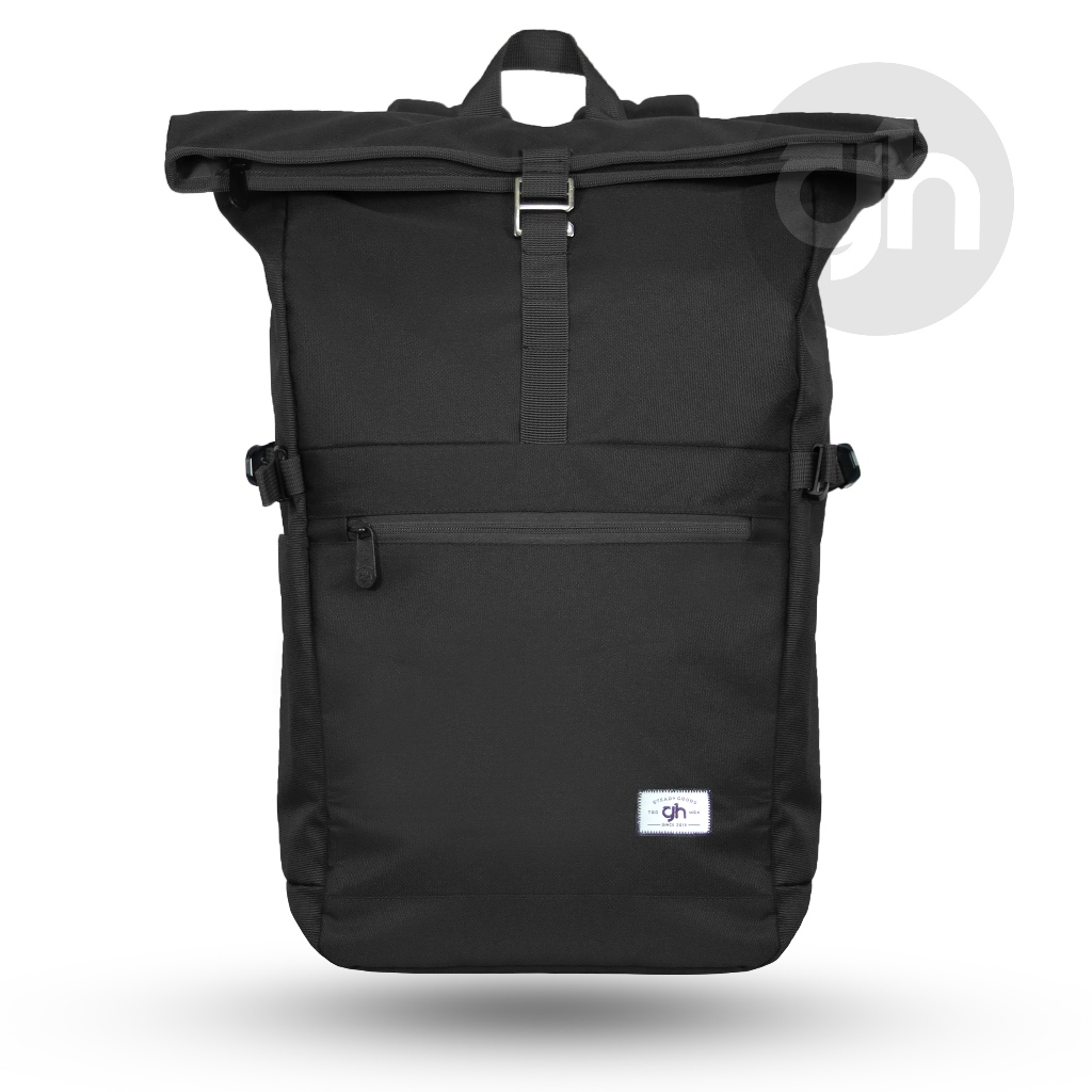 GH-Bag EVERTON Backpack Tas Ransel Sekolah Kuliah Kerja Travelling Backpack Laptop 15,6" Inch