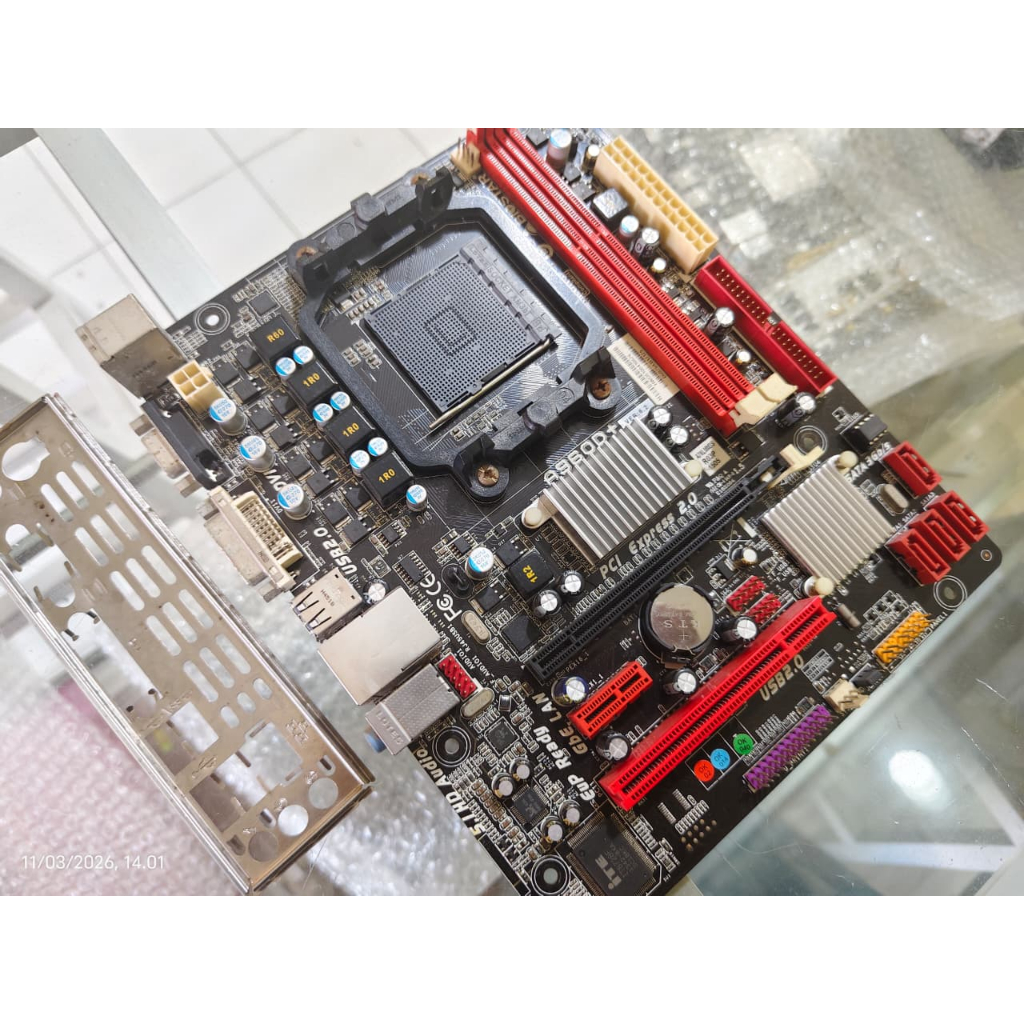 Motherboard Am3+ Black Socket