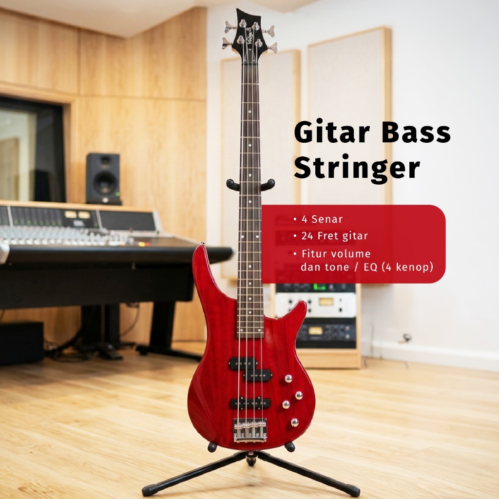 Gitar Bass Elektrik Model BC Rich 4-Strings Stinger SBC-40 Guitar Listrik