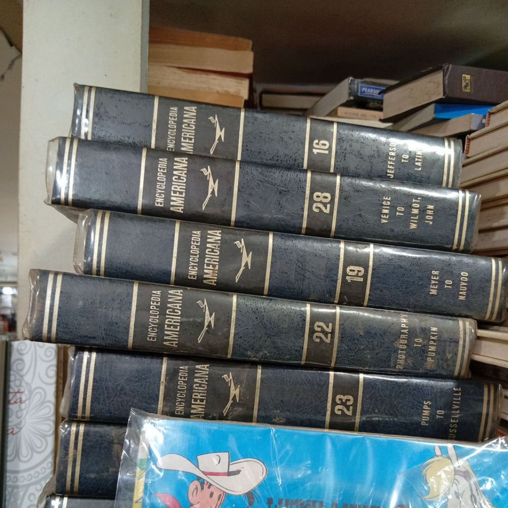 ensiklopedia amerika hard caver bekas original