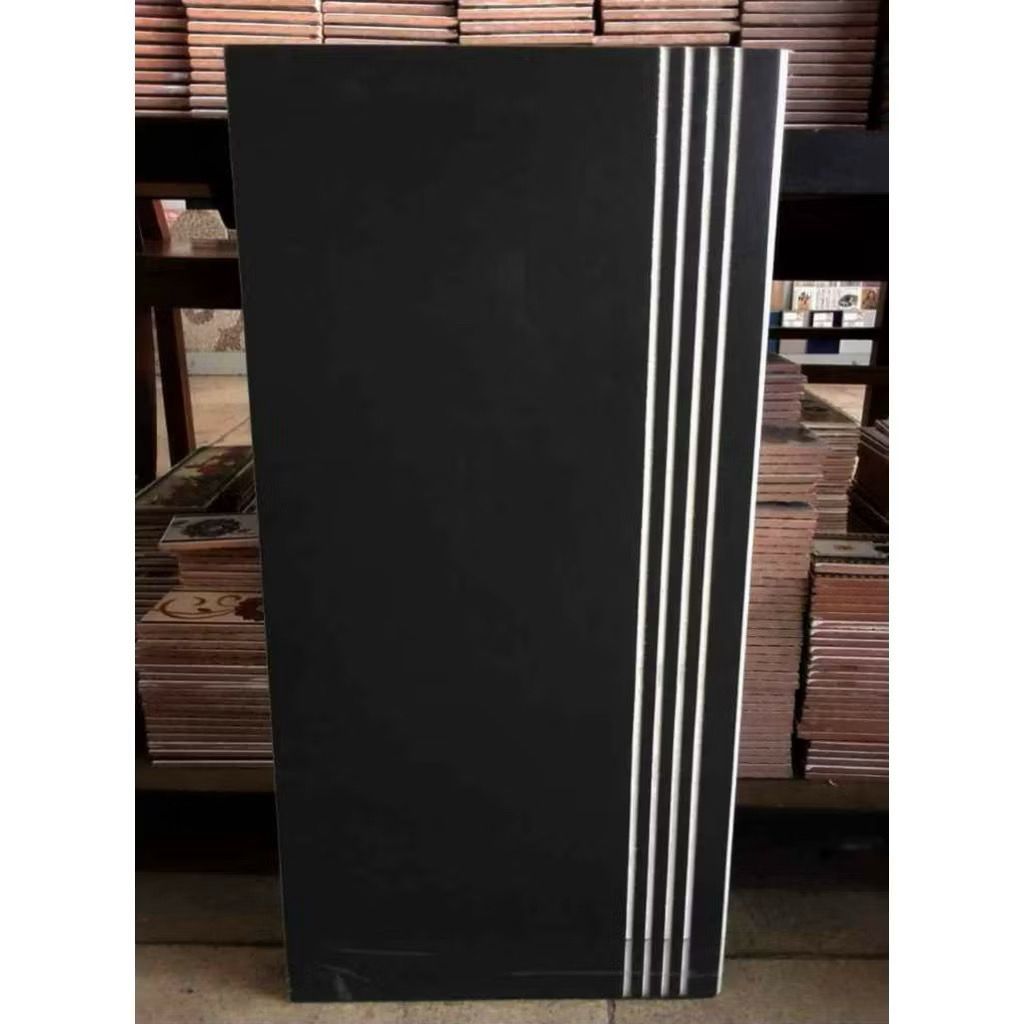 Granit tangga Hitam Matt Kasar Doff Monochrome Black 30x60, 30x80, 30x90, 30x100, 30x120