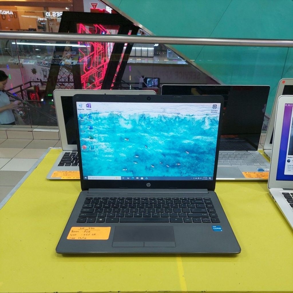 laptop hp 240 g9 core i3 1215U ram 8gb ssd 256gb 1251