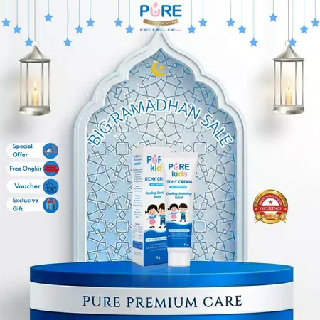 PUREKIDS ITCHY CREAM 15GR / Salep Gatal