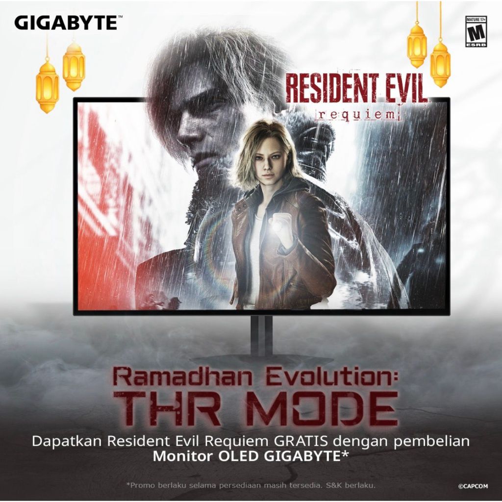 Monitor Gigabyte LED MO27Q28G WOLED - QHD 27" Inch