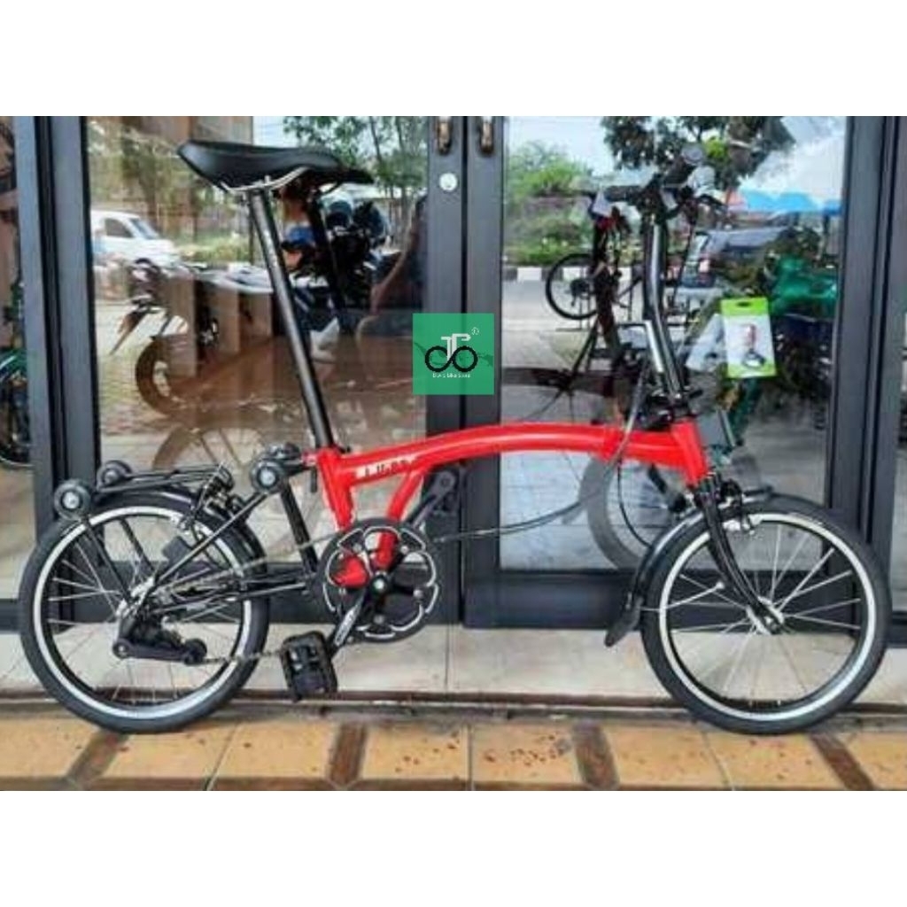 Sepeda Lipat Folding 3sixty M3 S-Bar TERBARU (Threesixty 3m) SALE PROMO