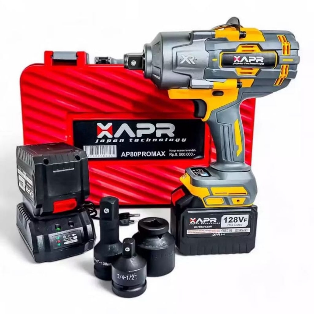 New Apr Ap80Promax Raja Bor Impact Wrench Xtra Jumbo 3/4Inch Type Ap80 Promax 2000-3000Nm Garansi