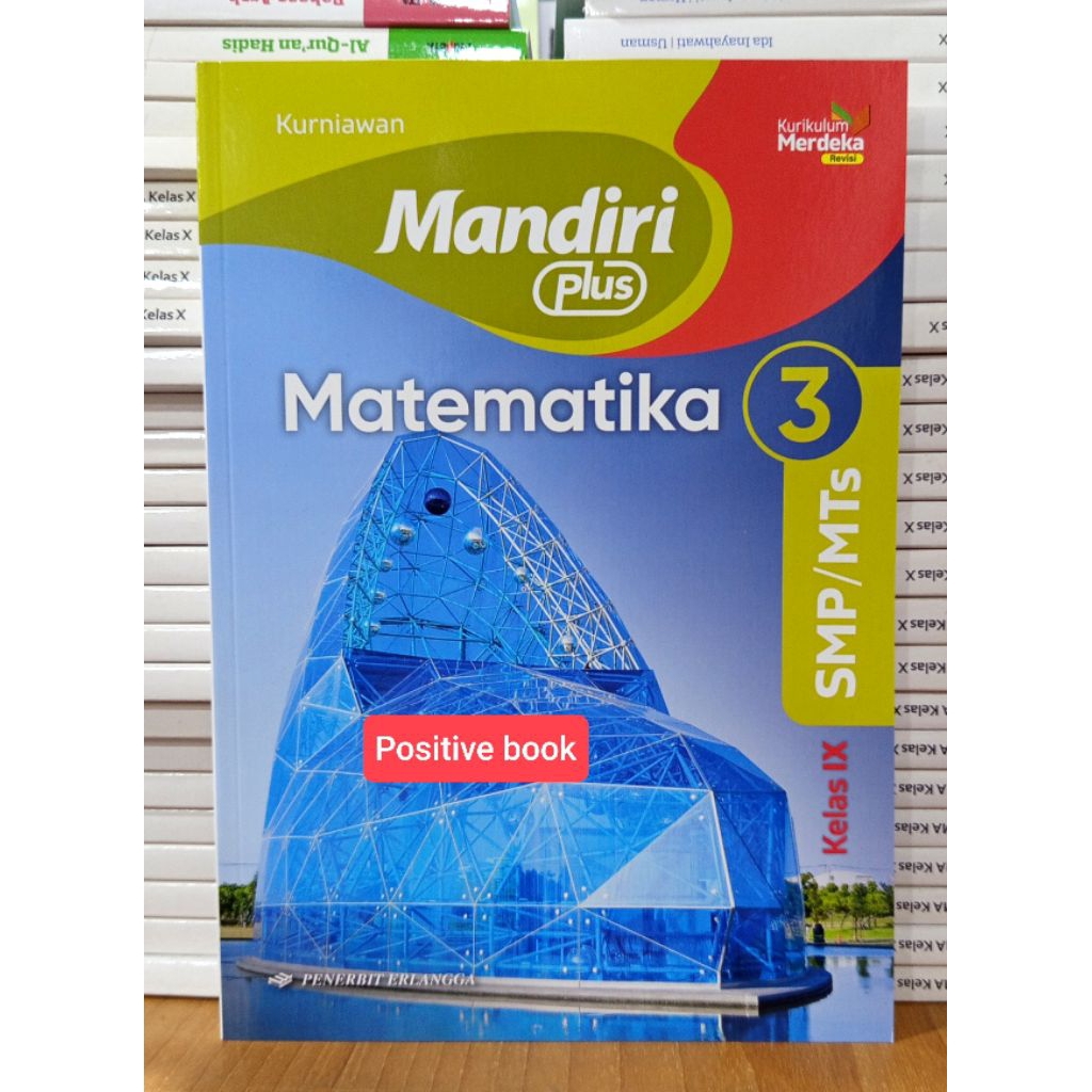 Buku Mandiri Matematika Kelas 9 SMP Kurikulum Merdeka Revisi Erlangga