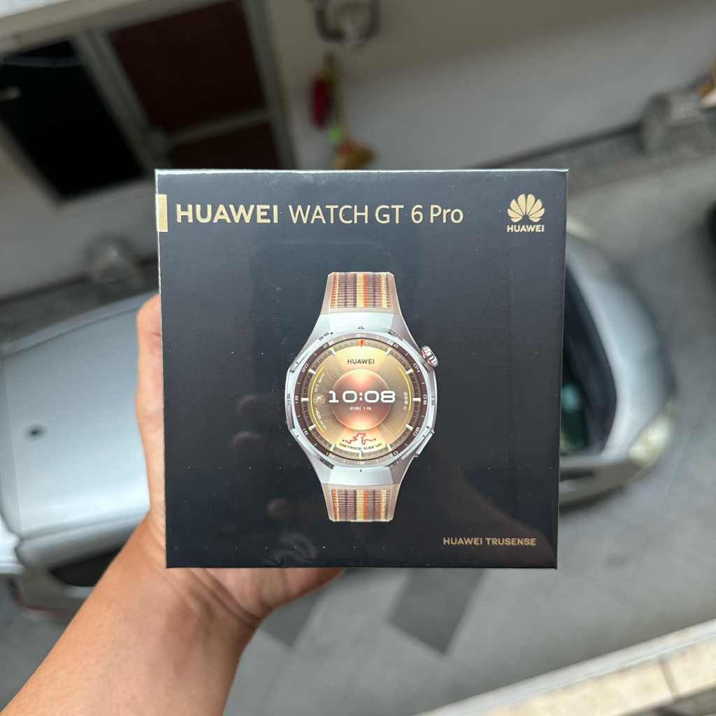 Huawei GT 6 PRO brown seri tertinggi 46mm kondisi baru garansi 1th original