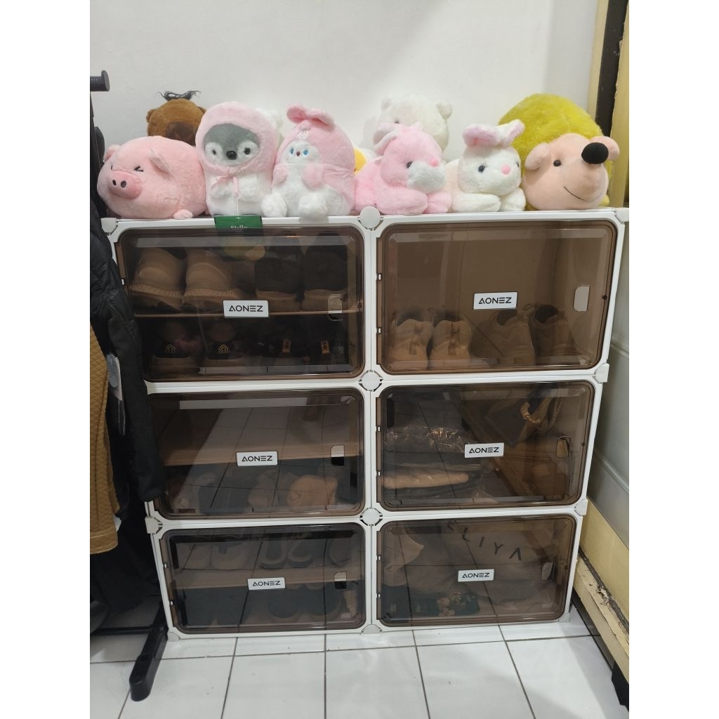 RAK SEPATU LEMARI SERBAGUNA PRELOVED