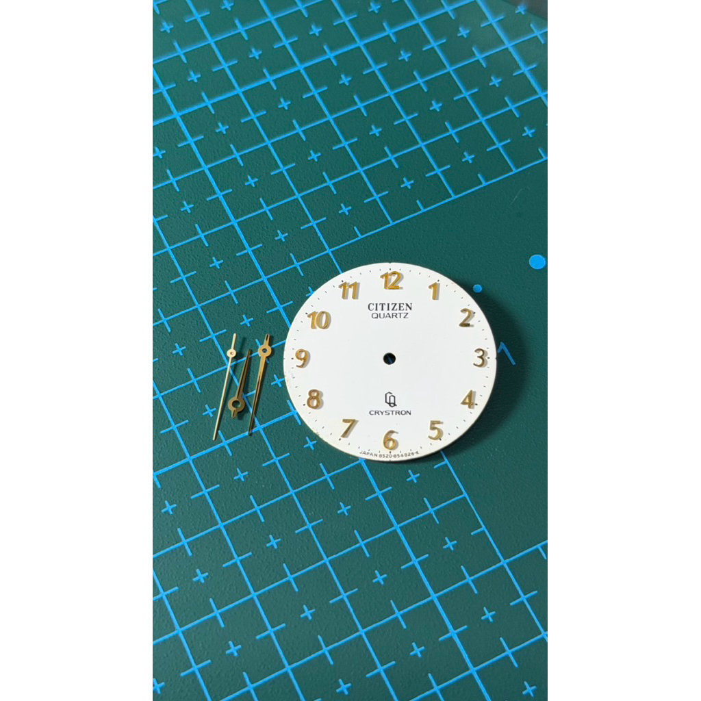 DIAL CITIZEN CQ CRYSTRON NUMERIC DIAL QUARTZ 8520 COPOTAN ORIGIAL