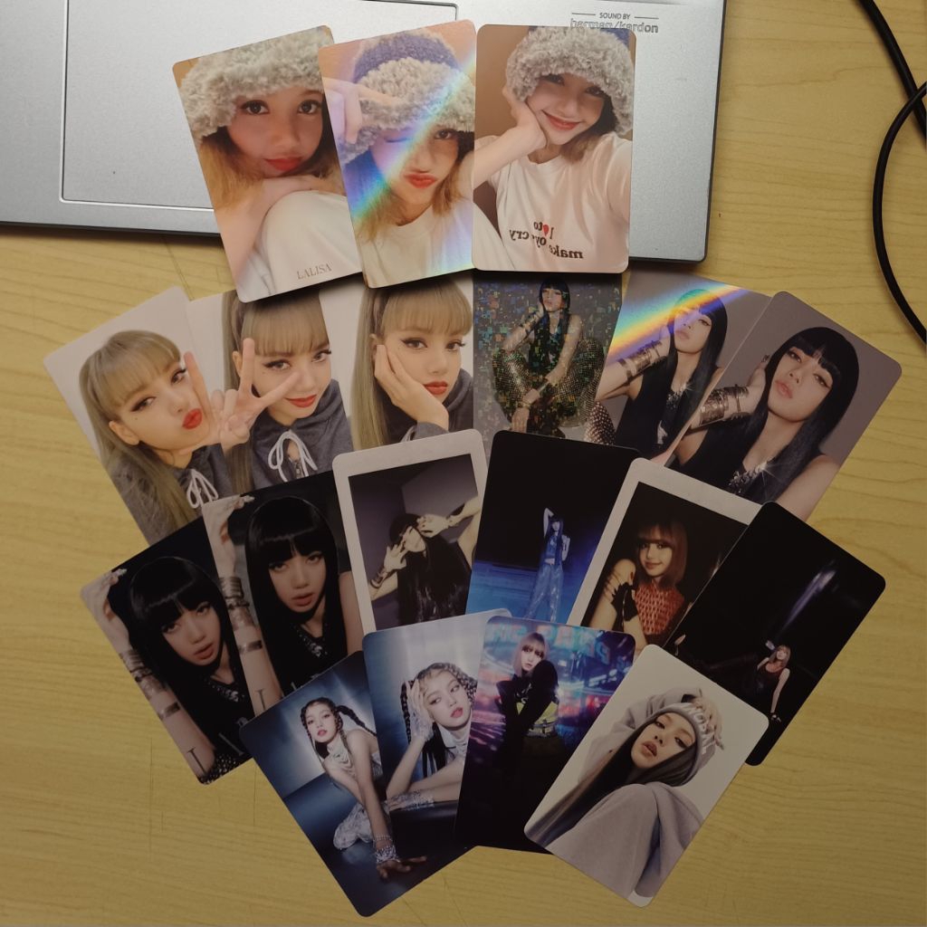official Lisa blackpink Lalisa photocards pc poca photocard alter ego pob ktown makestar applewood j