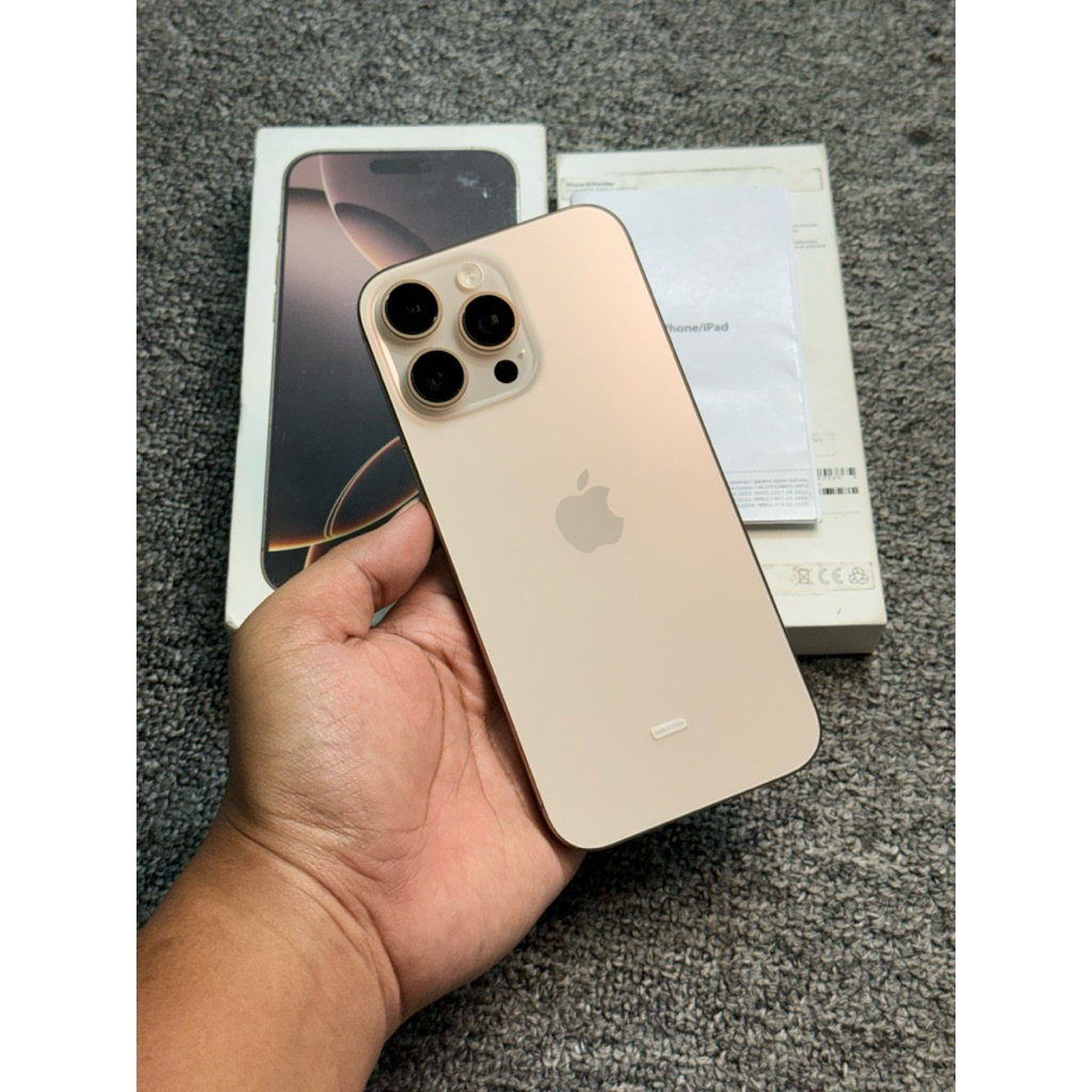 iphone 16 pro max 512gb ibox second fullset ori