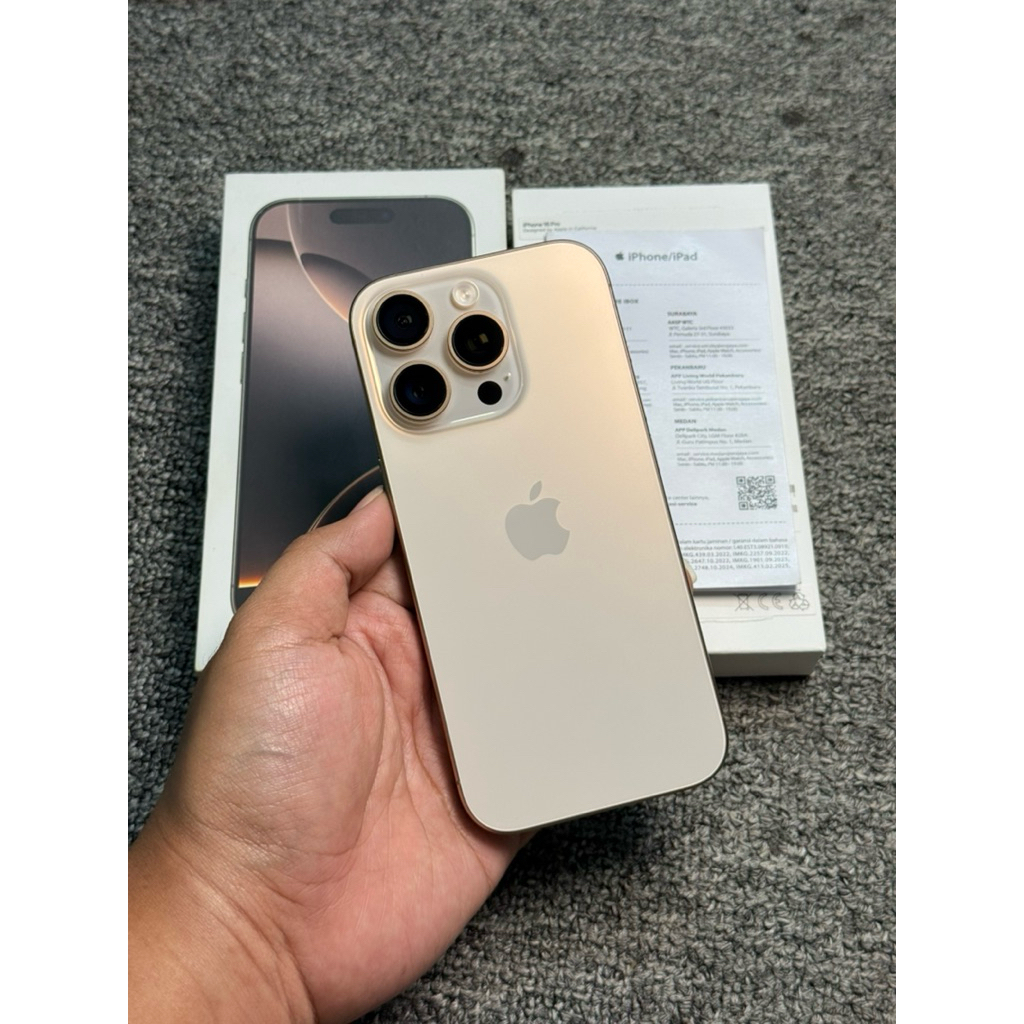 iphone 16 pro 128gb ibox second