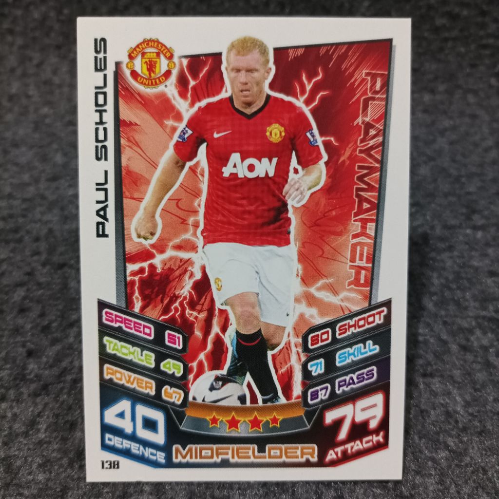 Match attax 12-13 paul scholes