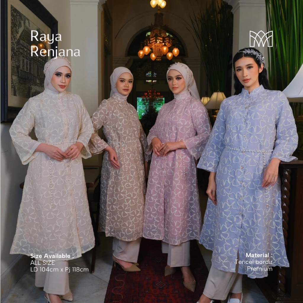 Mayang Collection - Raya Renjana GAMIS MIDI DRESS (G03583)