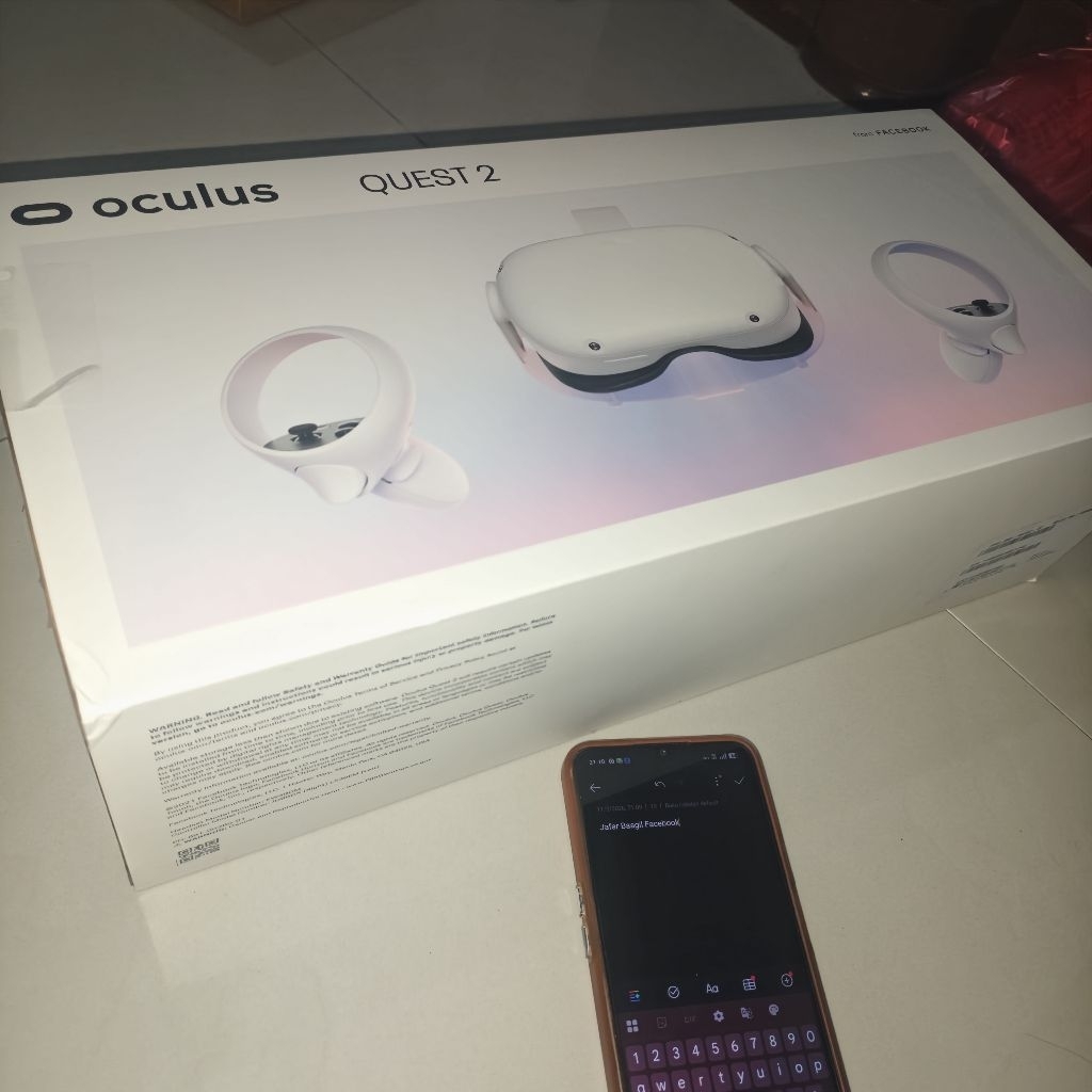 Oculus Quest 2 BNOB Gress 128gb Baru