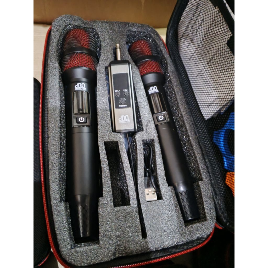 microphone wireless DBQ 388 | mic karaoke | mic wireless