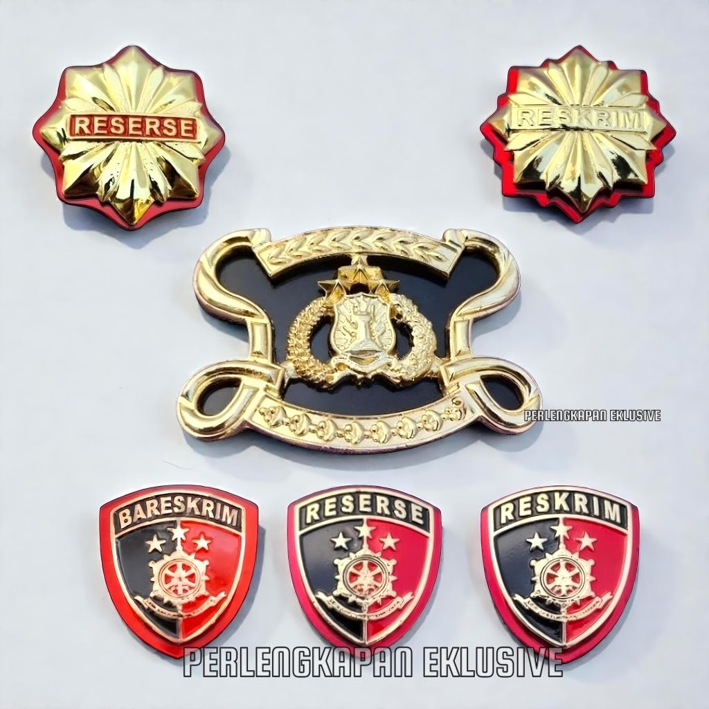 PIN RESERSE - PIN RESKRIM - PIN RODA RESERSE - PIN RODA RESKRIM -EMBLEM BARET RESERSE-BREVET RESERSE