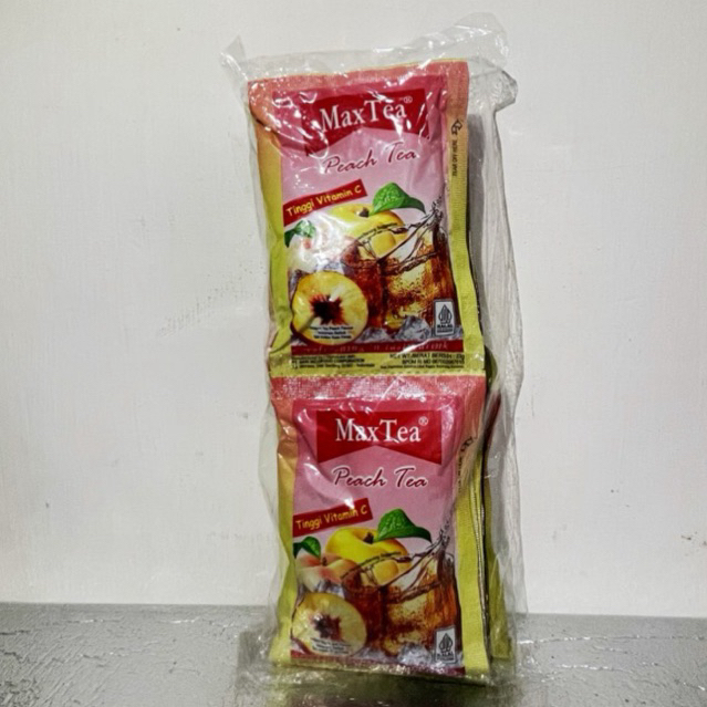 MaxTea Peach Tea Rcg 10 Sachet