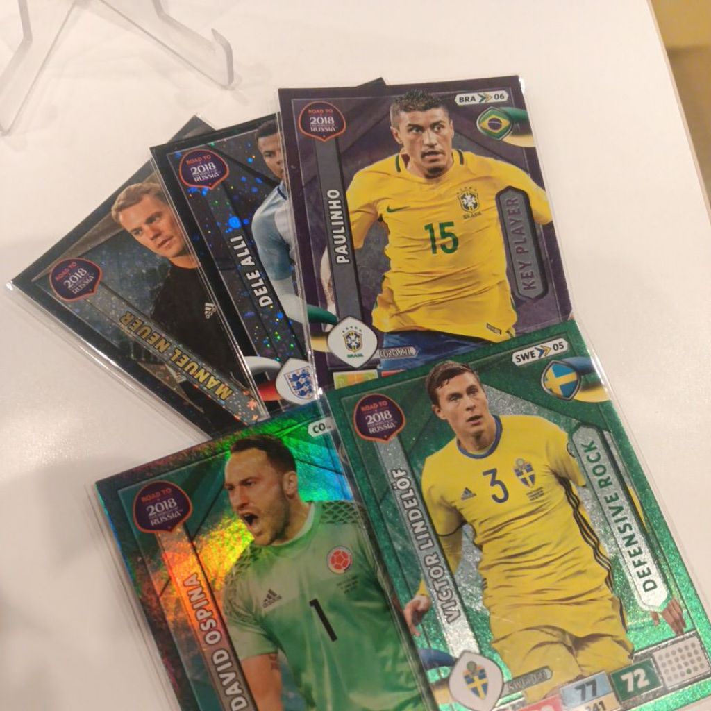 kartu bola panini xl adrenalyn road to world cup 2018 insert card