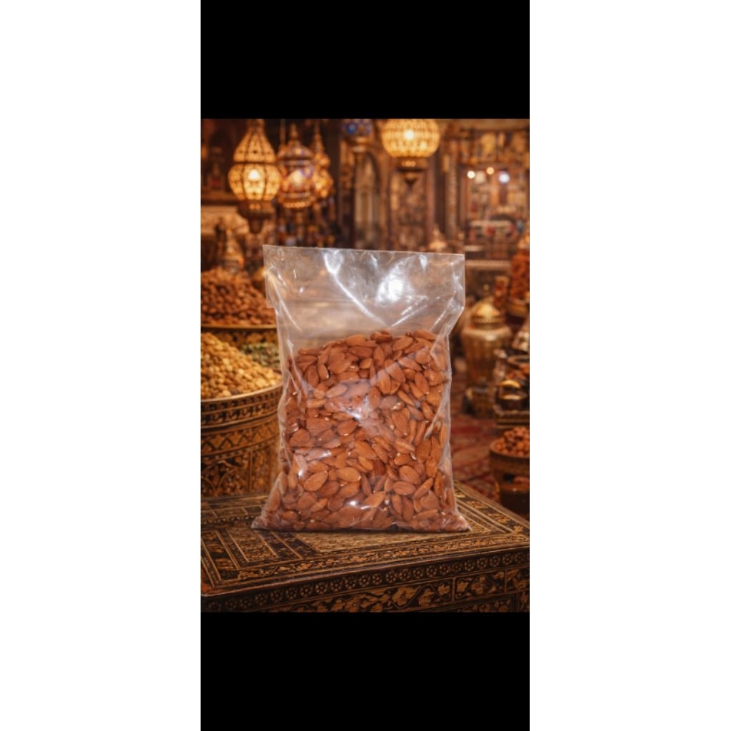 kacang almond 1 kg