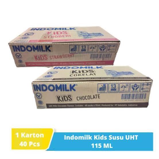 Susu Indomilk Kids Kotak 1 Dus Isi 40 Pouch