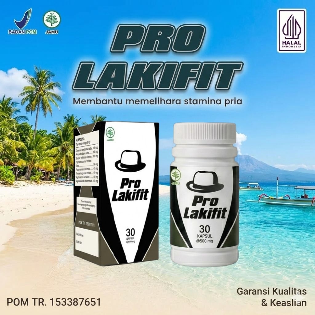 Pro Lakifit Formula Stamina Pria sejati
