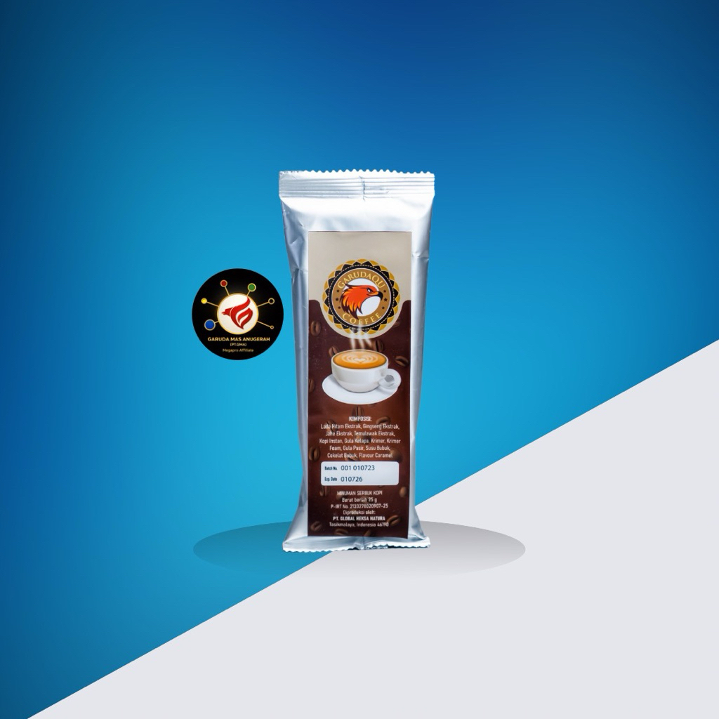 1 Sachet GARUDAQU COFFEE – Kopinya Laki, Stamina ON Setiap Hari