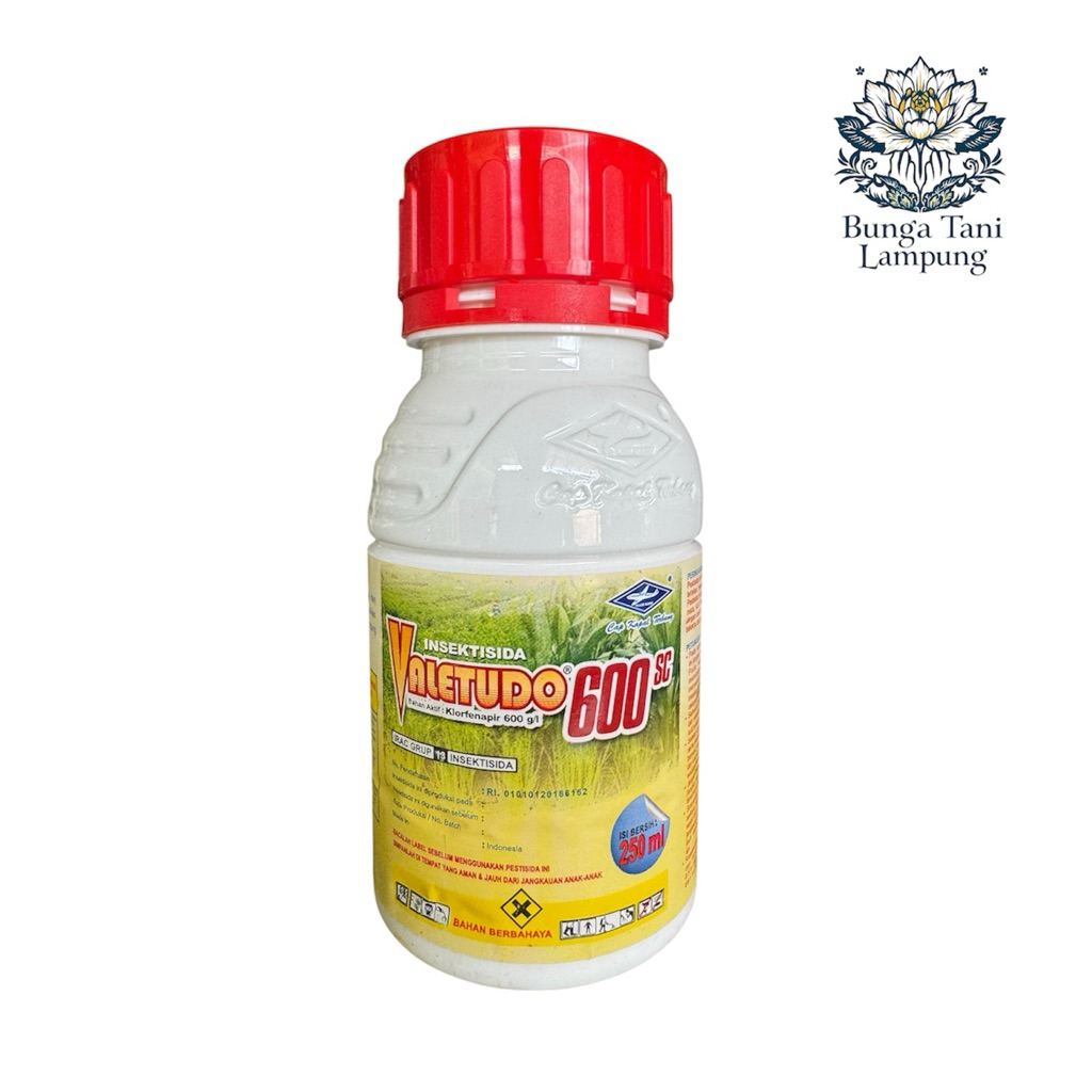 Insektisida Hama Ulat Valetudo 600SC 250ML - Efektif Basmi Ulat Bor, Daun