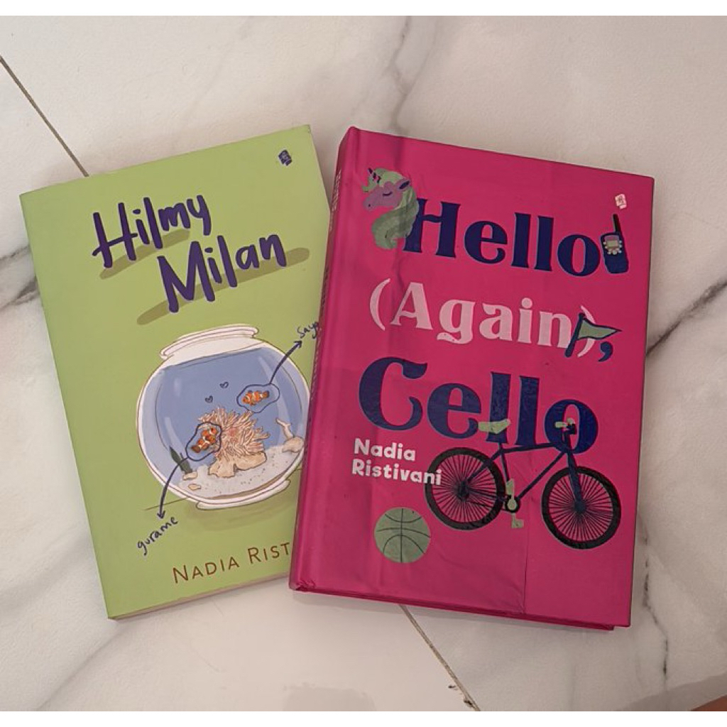 Preloved Novel Hello (Again), Cello