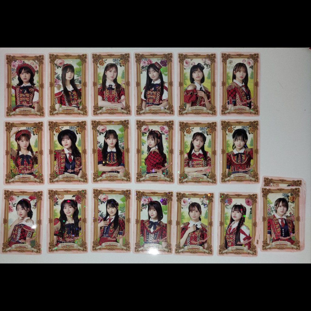 Photocard AKB48 20th Anniversary AKB48xAtre
