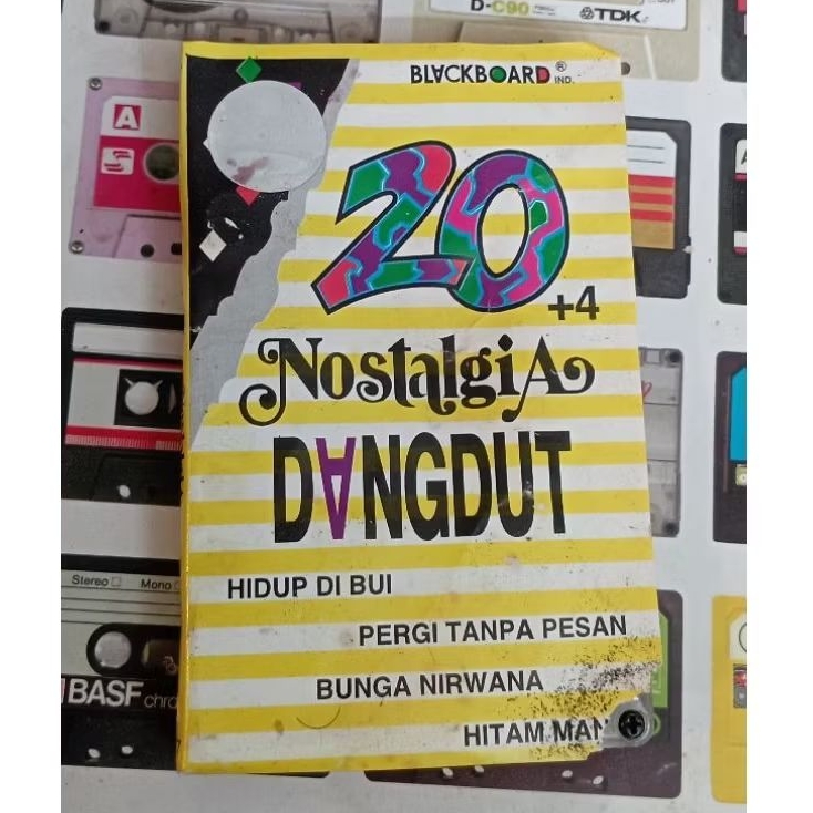 kaset pita 20+4 lagu dangdut