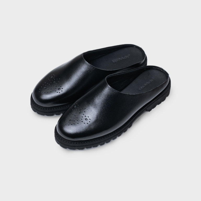 Jovem Loafers Mule Series - Black