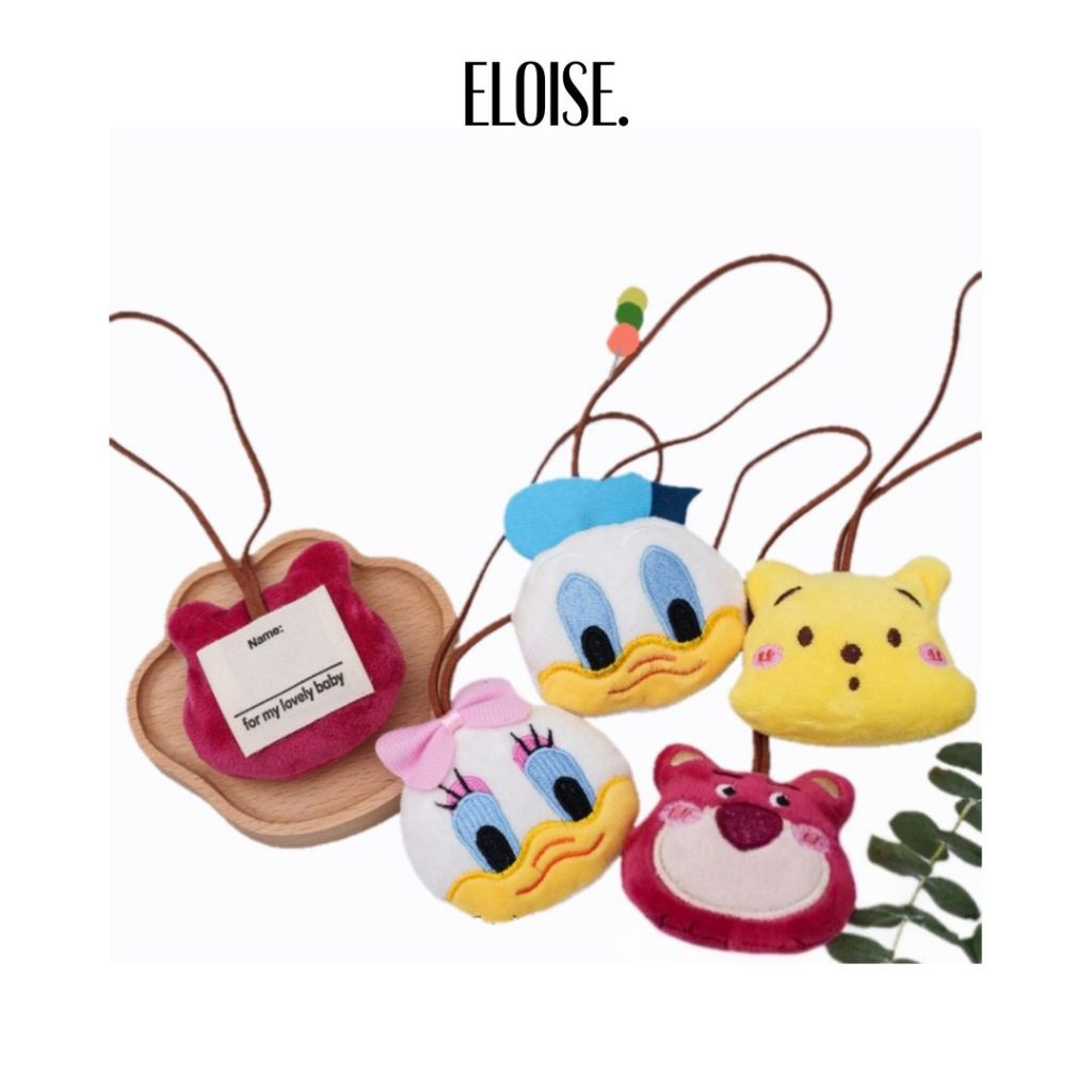 Gantungan Kunci Disney Pooh Lotso Donald Duck Daisy Gantungan Tas