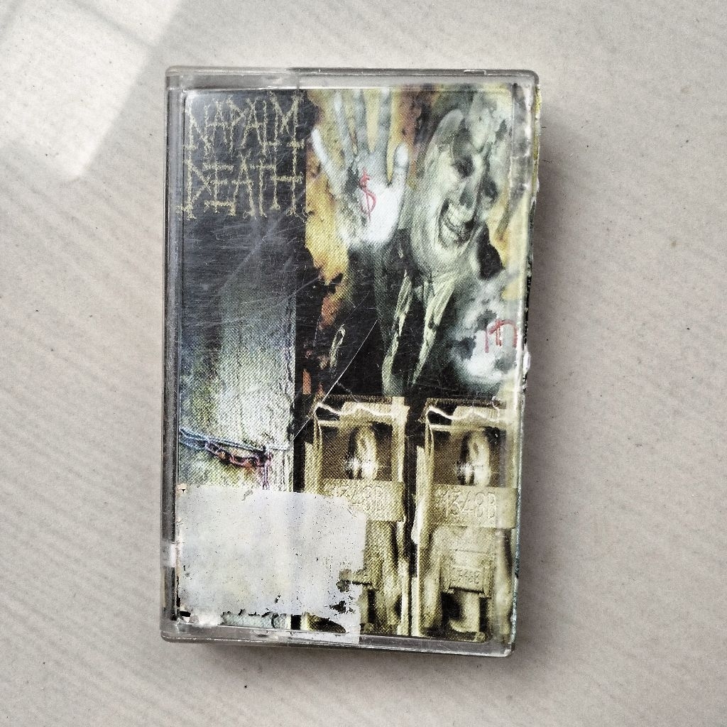 Kaset Pita Napalm Death - Enemy Of The Music Bussines