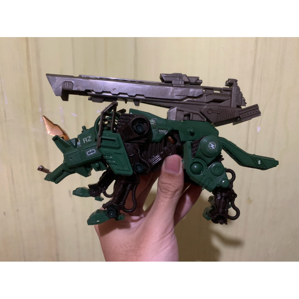 Zoids Command Wolf Apa Adanya