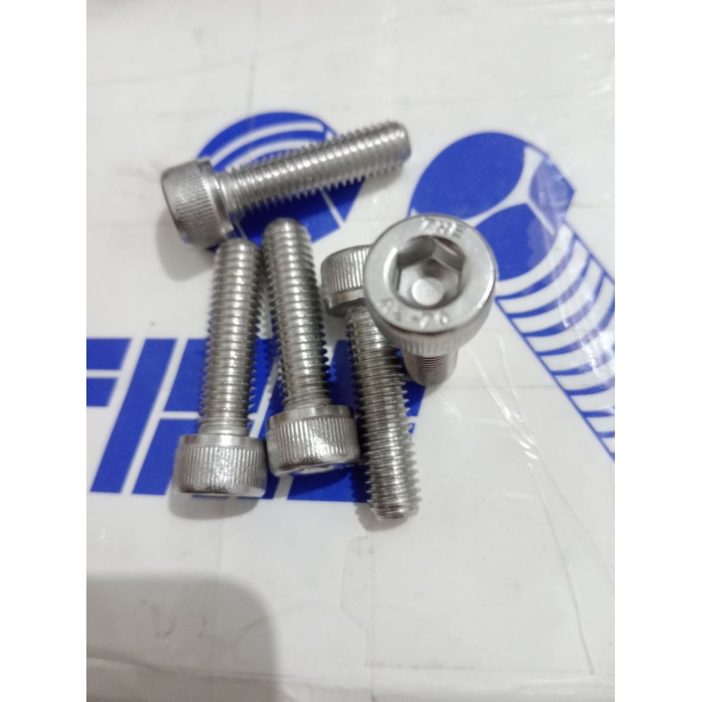 paket 1000 baut L stainless M8X15 M8X20 M8X20 M8X30