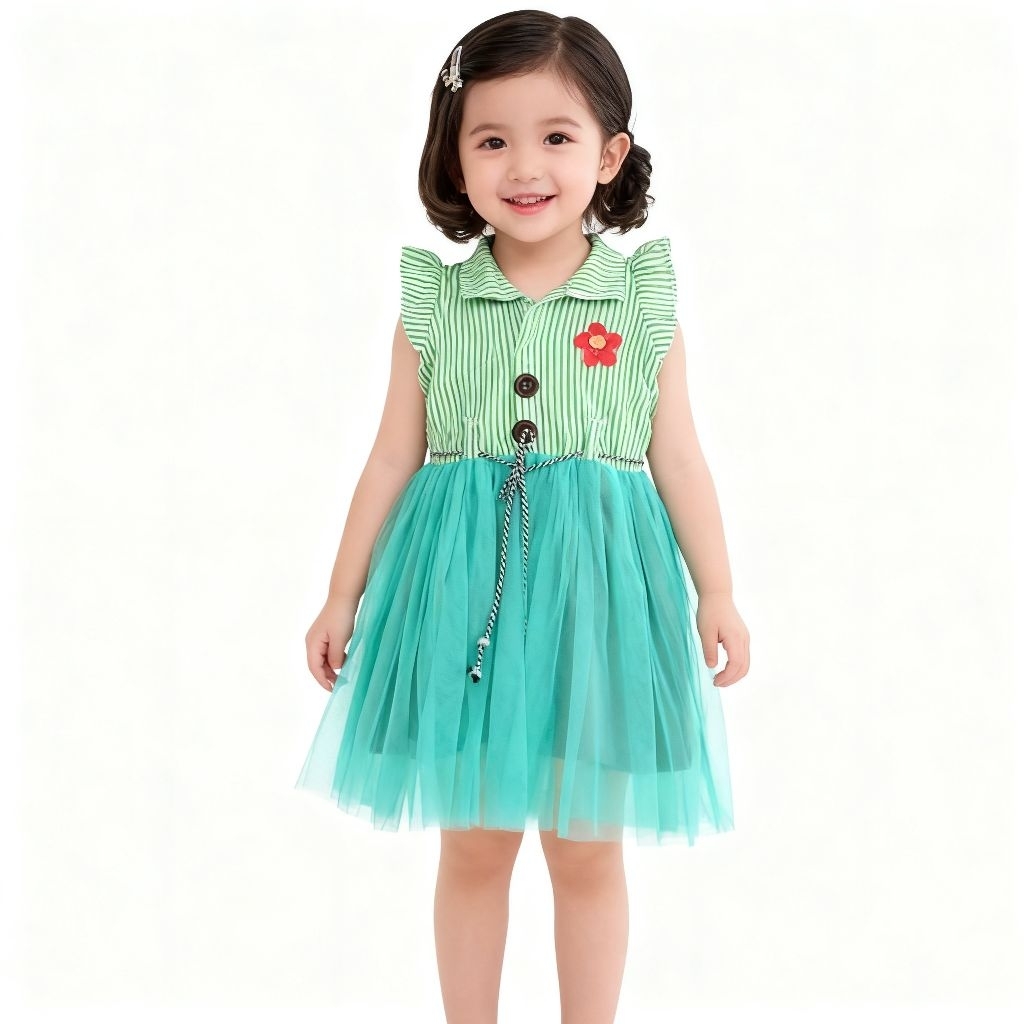 Dress tutu anak 1 2 3 4 tahun gaun tutu anak baju anak cewek perempuan ( dress Putri tutu  )