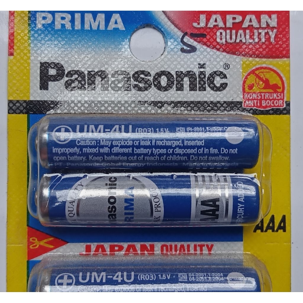 Baterai Panasonic AAA