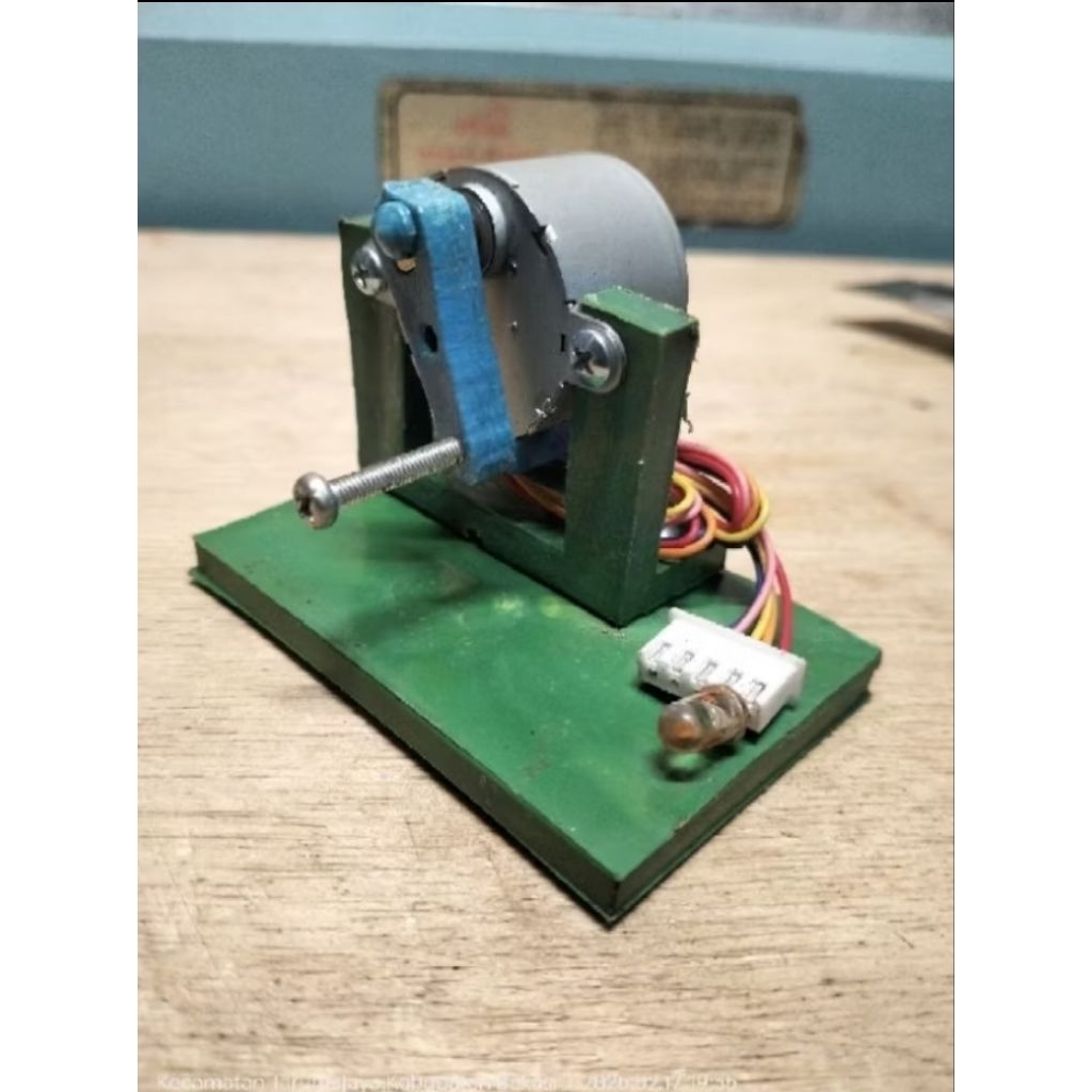 generator diy pembangkit listrik tenaga pegas