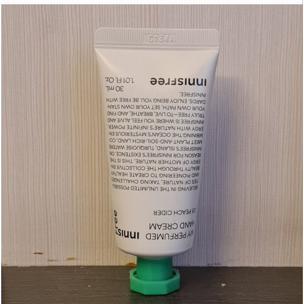 Innisfree Hand Cream 30ml - Peach Cider
