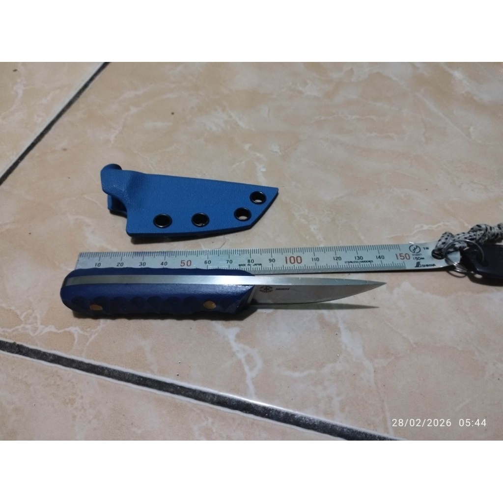 pocket knive edc knive bushcraft camping bohler k110 micarta kydex