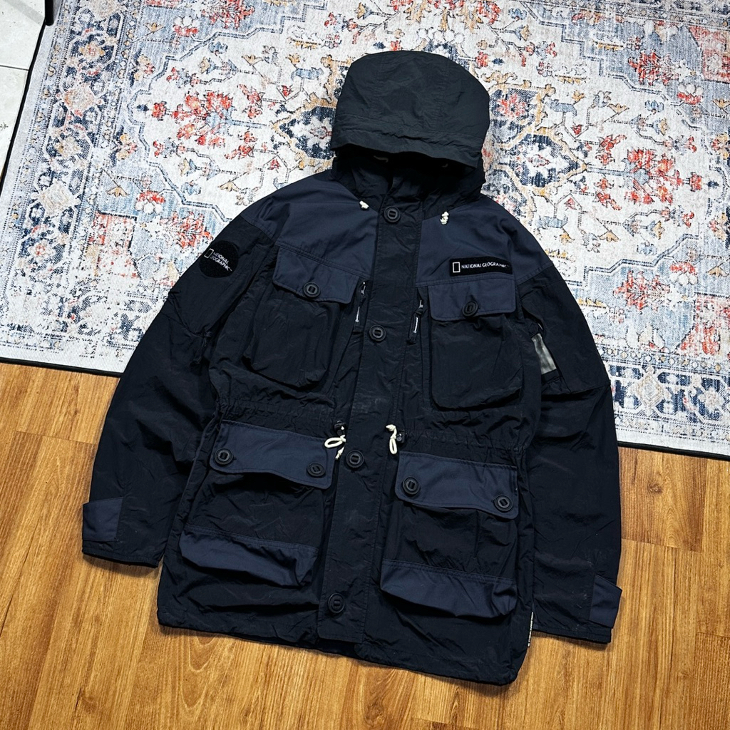 NATIONAL GEORAPHIC WAX PARKA JACKET SECOND