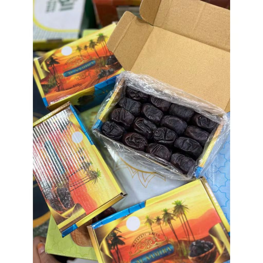 Kurma bam AL SAMIRA Asal Iran Lembut dan Lumer 600 Gr/box